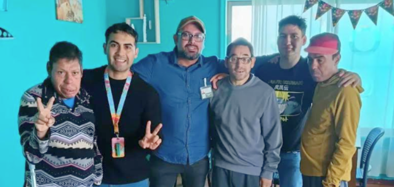Usuarios de la residencia Los Aromos se integran al Programa Paralímpico Municipal de Hualpén