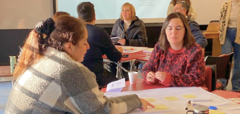 Equipo central de Coanil participan en taller de marca realizado por estudiantes del MBA UC