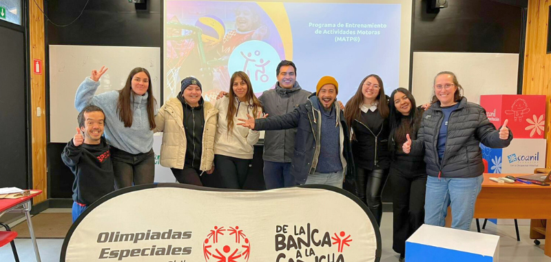 Olimpiadas Especiales y Coanil realizan jornada formativa para promover deporte adaptado en residencias a través del programa MATP