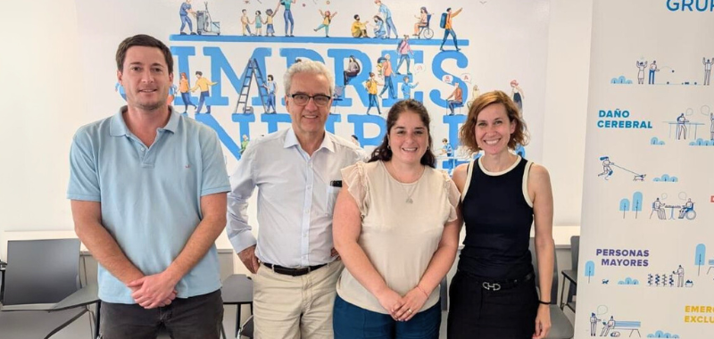 Fundación Coanil realiza gira técnica a España para conocer nuevas experiencias en programas de inclusión