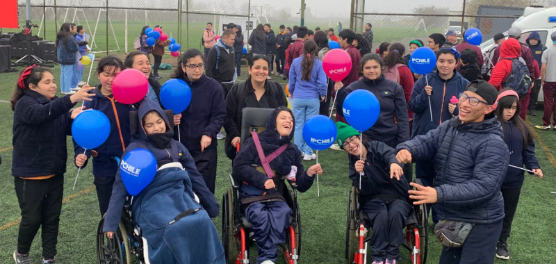Escuela Las Encinas participa en Festival de Deporte Unificado en la Región de O’Higgins