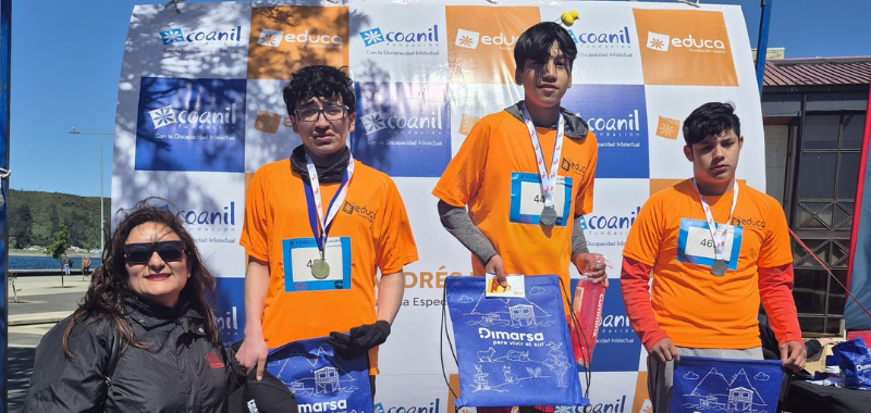 Escuela Andrés Bello organizó su Décima Corrida Inclusiva con más de 350 participantes en Puerto Montt