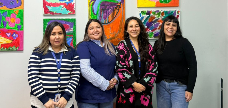 Directora regional de Senadis visita la Escuela Los Aromos y Flor de Arte Hualpén para potenciar proyectos de inclusión