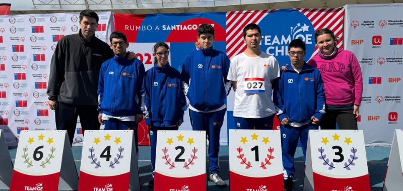 Estudiantes de Escuela Los Naranjos clasifican al Nacional de Olimpiadas Especiales